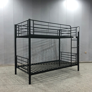 Litera de metal con barandilla <span class=keywords><strong>alta</strong></span> y <span class=keywords><strong>escalera</strong></span>, literas convertibles de metal con uno o dos <span class=keywords><strong>cajones</strong></span>, muebles de dormitorio - Product Image 3