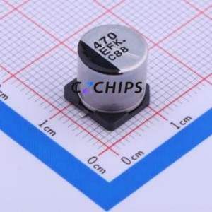 Condensador Electrolítico de Aluminio SMD EEEFK1E471GP, D10xL10.2mm 470uF 20% 25V 637.5mA-120Hz - Product Image 1