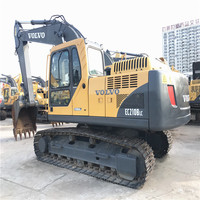 Excavatrice d'occasion Volvo EC210BLC, excavatrices sur chenilles Volvo 210 de Corée du Sud