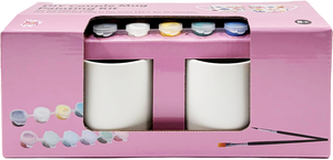 Kit de Arte para Pintar Tazas OEM ODM con Tazas, Pinturas y Pinceles para Dibujar y Pintar por <span class=keywords><strong>Ti</strong></span> <span class=keywords><strong>Mismo</strong></span> - Product Image 1