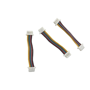 SH1.0MM Farbiger Silikonkabel SHR-06V-S-B 2p 3p 4p 5p 6p Audio Elektronisches Verbindungskabel Streifenlicht Stromkabel Spielzeug Schalterkabel - Product Image 2