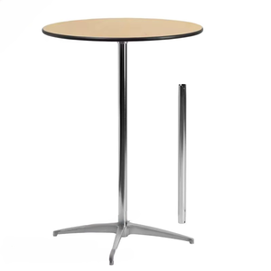 Tables rondes hautes pour événements, cocktails, restaurants et fêtes, en bois, de la marque Foshan Sinoperfect, à vendre. - Product Image 6