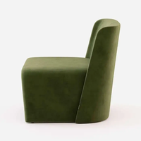 Moderne Simple Personnalisé Tissu Hôtel Simple Chaise De Loisirs Maison Salon Dossier Canapé Chaise Showroom Lounge Soft Fauteuil