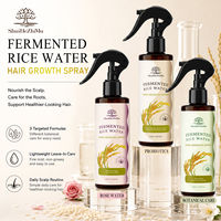 Collection de Sprays Capillaires et pour le Cuir Chevelu Marque Blanche : Eau de Riz Fermentée, Biotine, Aloès, Ortie – Légers, Sans Rinçage – Usine OEM ODM de Soins Capillaires