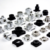 Services de fonderie de précision certifiés ISO9001 OEM, fonderie en sable de fonte ductile usinée et durable, surface thermolaquée pour