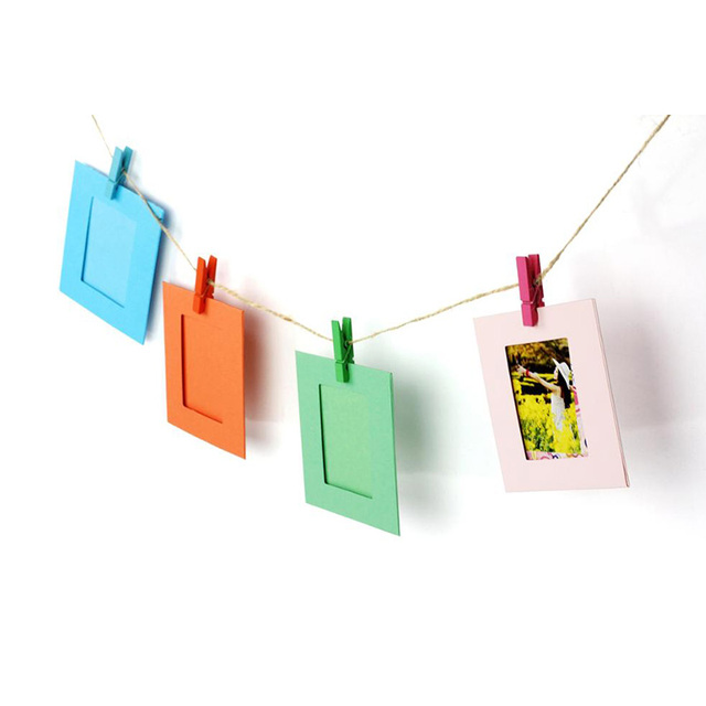 Design Universal Paper Wall Hanging Photo Frame for Fujifilm Instax Mini Film