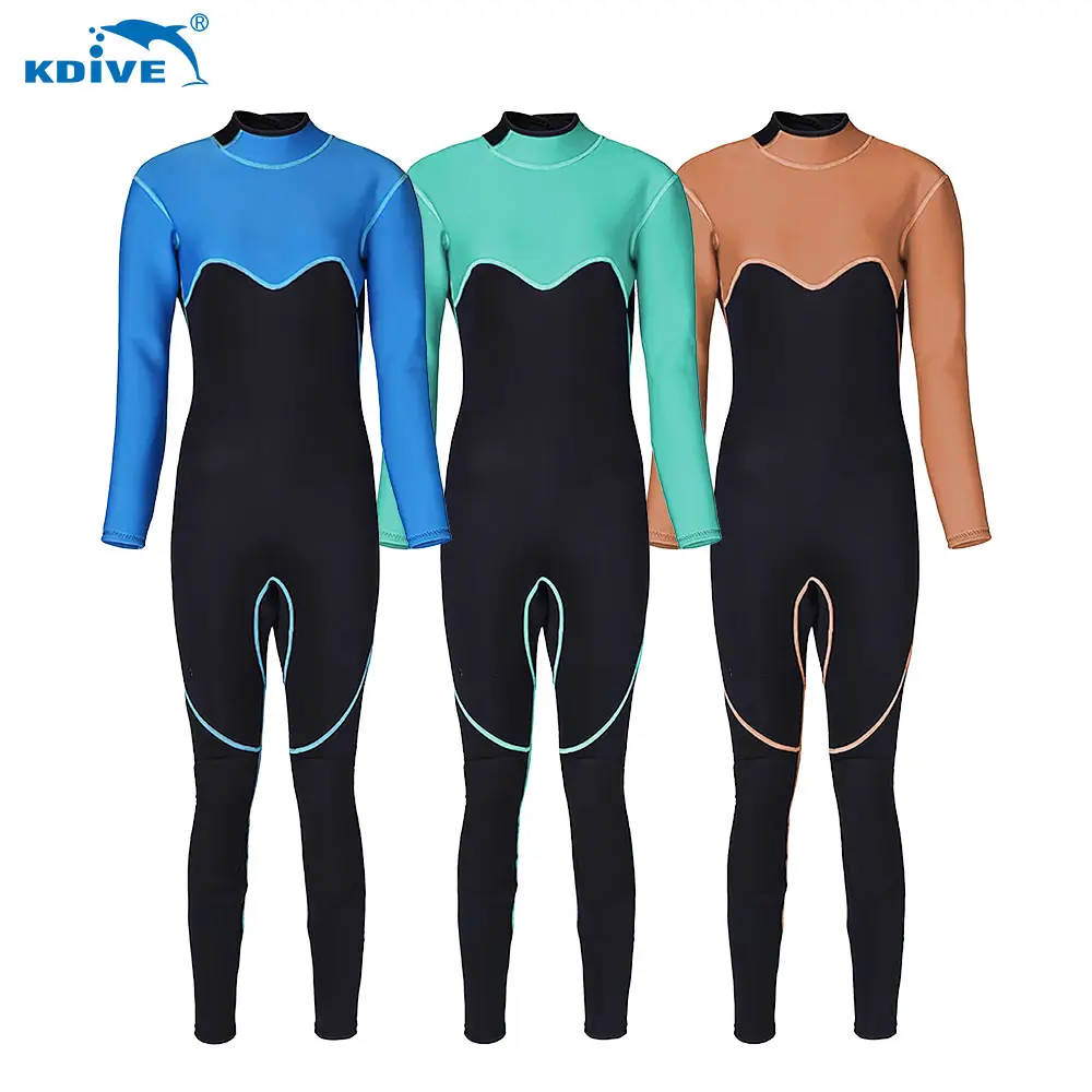 KDIVE Customized Waterproof Diving Wet Suit 3mm 5mm 7mm Neoprene Freediving Wetsuit