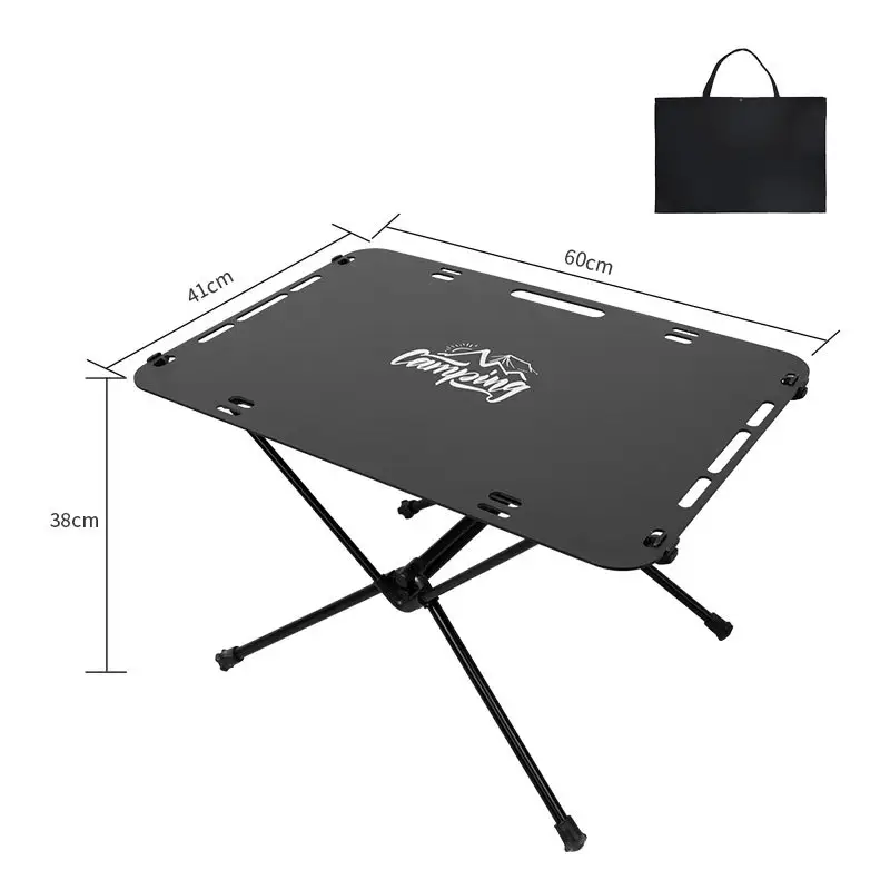 JOY Factory Hochwertige Aluminium-Tischplatte Tactical Outdoor Folding Camping Tisch EDC Robuster leichter Tisch