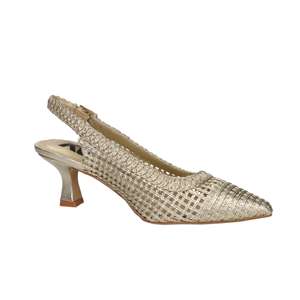 รองเท้าส้นสูง Xti Donna Slingback รุ่น 145432 สีทอง ส้นสูง 6 ซม. ไซส์ 39 - Product Image 2