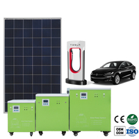 Système d'énergie solaire hors réseau House WON-W1-1AP1500W 1,5 kW avec contrôleur MPPT et batterie LiFePO4 pour ferme