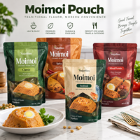 Sachet Doypack en aluminium Rcpp de qualité alimentaire, haute température 121°C, pour cuisson sous vide, idéal pour aliments santé et Moi Moi
