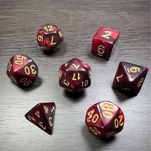 Nuevo en Stock: <span class=keywords><strong>Dados</strong></span> Poliédricos de Acrílico con Esquinas Redondeadas y Múltiples Superficies, Colores Mezclados, para Juegos de Mesa, DND, Mini COC - Product Image 2