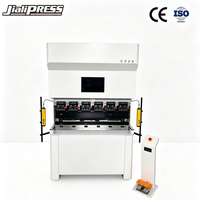 Prensa Plegadora CNC Eléctrica de 40 Toneladas y 1600 mm, Doble Servo, Bajo Consumo, con Cortina de Luz para Acero al Carbono