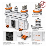 Transformateur combiné Y/Y 10kV JLSZV1-10W/210-Y 100/5A classe 0.2S CT VT