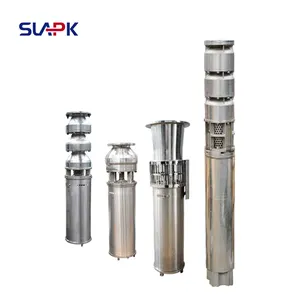 Qsqj 80 Meters Water Pump Agriculture Stainless Steel Borehole Submersible Deep Well Pump