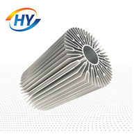 Dissipateur thermique personnalisé en aluminium série 6063, profil T5, fabriqué en usine par usinage CNC, pour le refroidissement d'équipements électroniques