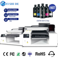 Imprimante UV DTF A1/A2/A3/A4 avec tête d'impression Ricoh, machine d'impression d'étiquettes et de cartes compatible avec le film AB