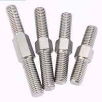 Left Right Thread Positive Negative Stud Bolts Stainless Steel Plain Double End Rods Grade A2-70/A4-80 ISO9001:2015 Building TTR