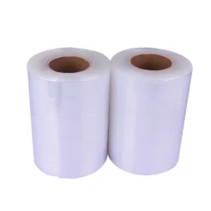 Hand Stretch Film Moisture Proof Soft Packaging Film Transparent Paper Shrink Wrap Shipping Clear Plastic Industry Durable Lldpe