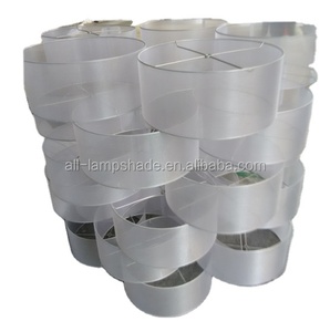 Trung Quốc Nhà Máy Bạc Organza, trong suốt PVC Đèn bóng râm - Product Image 5