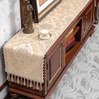 WML013 Nappe de table élégante et luxueuse personnalisée, résistante aux taches, pour la décoration d'hôtel