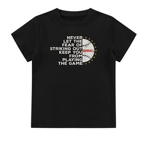 100% cotton ngắn tay Áo Tee hàng đầu, bóng chày đau khổ câu nói cổ điển hài hước cầu thủ bóng chày fan hâm mộ, chất lượng cotton t-shirt - Product Image 1