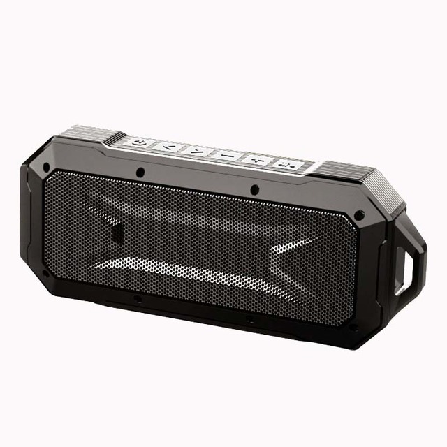 T15 for 5.0 Outdoor Portable Speaker IPX7 Waterproof RGB LED Battery Powered 3-5 Hours Playtime Built-in Mic