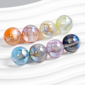 Celestial Star Round Loose <b>Beads</b> for DIY Cell Phone Chain Bracelet Necklace Beading Acrylic <b>Plastic</b> Lucite <b>Beads</b> DIY Accessories - Product Image 1