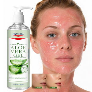 Gel de <span class=keywords><strong>Aloe</strong></span> <span class=keywords><strong>Vera</strong></span> Orgánico de Alta Calidad para el Cuidado Corporal, Repara Intensivamente la Piel Dañada, Hidrata y Bloquea la Humedad, Fórmula Segura Sin Alcohol - Product Image 1