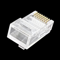Prise modulaire CAT5 UTP Ethernet RJ45 Connecteur CAT5E CAT6 8P8C pour Ethernet RJ45 Câble Connecteur Accessoires