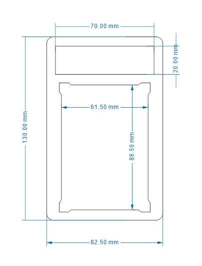 graded card slab dimensions Fitted Slab Basic Card Protector for PSA Graded Cards