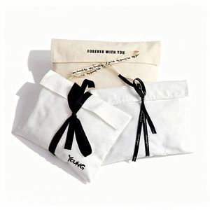 Sac cadeau en coton biologique durable avec logo personnalisé, certifié GOTS, imprimé en sérigraphie, pour boutique - Product Image 3