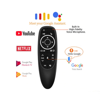 G10 G10S Pro Télécommande Vocale 2.4G Souris Sans Fil Gyroscope D'apprentissage IR pour la boîte de télévision Android HK1 H96 max X96 mini