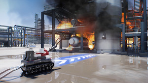 Robot de lutte contre les incendies industriel Sevnce Robotics, antidéflagrant, avec canon à mousse et à eau pour environnements dangereux - Product Image 4