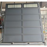 Porte de garage en acier enduit de poudre Prima Grey, panneau isolé durable pour garage résidentiel et commercial
