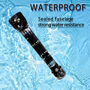 Lampe de <span class=keywords><strong>camping</strong></span> LED portable étanche auto-défense en alliage d'aluminium lampe de poche USB rechargeable panneau solaire pour la pêche en voiture - Product Image 4