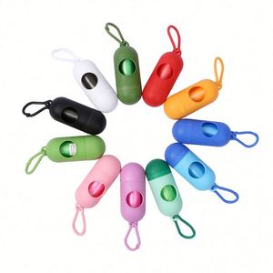 Dispensador de Bolsas para Excremento de Perro, Diseño de Cápsula, Práctico y Portátil - Bolsas para Desechos de Mascotas para Limpieza en Movimiento - Product Image 4