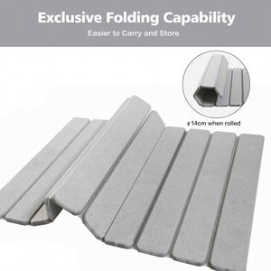 Striped Square <b>Bath</b> Mat Quick Drying Foot Carpet Luxury Home Decor-<b>Foldable</b> Natural Diatomaceous Earth Stone <b>Bath</b> Rug Non-Slip - Product Image 4