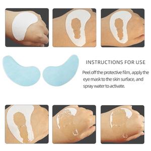 Y315 コラーゲンフィリングパッチ クレセント型 水に接触すると素早く溶解する コットンパッド アイマスク パッチシート素材 - Product Image 5