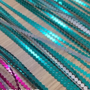 3mm 4mm 5mm forma elegante tamaño personalizado de lentejuelas de fijación en caliente para máquina de lentejuelas para decorar zapatos de ropa - Product Image 6