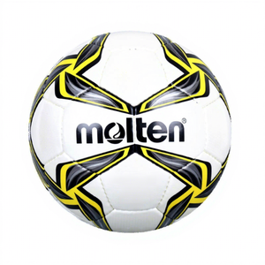 Ballon de football avec chambre à air en caoutchouc à motif solide, maintien de l'air moyen, logo, design durable, style populaire pour usage intérieur et extérieur - Product Image 3