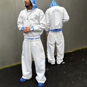 Conjuntos Deportivos Personalizados de Alta Calidad, Chaquetas con Cierre y Pantalones Deportivos <span class=keywords><strong>para</strong></span> <span class=keywords><strong>Hombre</strong></span>, Conjuntos Deportivos de Algodón de Alta Calidad <span class=keywords><strong>para</strong></span> <span class=keywords><strong>Hombre</strong></span> - Product Image 1