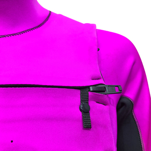 Traje de neopreno térmico impermeable con cremallera en el pecho de 3/2mm para traje de baño Unisex para surf y buceo - Product Image 5