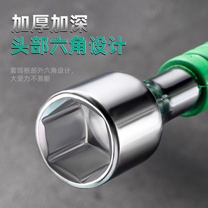 ประแจปากตาย 19 มม. เครื่องมือซ่อมยางเสริมแรง เหล็กโครเมียมวาเนเดียม - Product Image 4