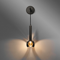 Nouveau Design Jonathan Browning Éclairage Laiton Applique Murale Moderne Lumière Cantenac Lampe Pour Salle De Bains Escaliers
