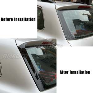 Paire d'extensions latérales verticales pour vitres arrière (Canards/Spoilers) pour VW Touareg 2011-2017 Noir Brillant – Kit de Rétrofit - Product Image 6