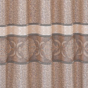 Rideau à fenêtre plate <span class=keywords><strong>en</strong></span> Jacquard, vente <span class=keywords><strong>en</strong></span> gros, rideaux de salle de conférence, marron romantique, vente <span class=keywords><strong>en</strong></span> gros, fabriqué <span class=keywords><strong>en</strong></span> chine - Product Image 5