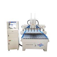 Routeur CNC Jinan Mosencnc Chine 5 kW 1325 6 axes, machine de découpe 3D avec tête multi-broches |   Prix d'usine et accessoires complets