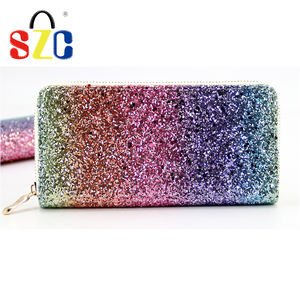 glitter wallet purse