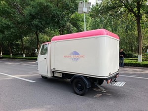 Stainless Steel <b>Frame</b> Mobile Food Cart Electric Fast Food Catering Trailer Commercial Restaurant Equipment - Product Image 3